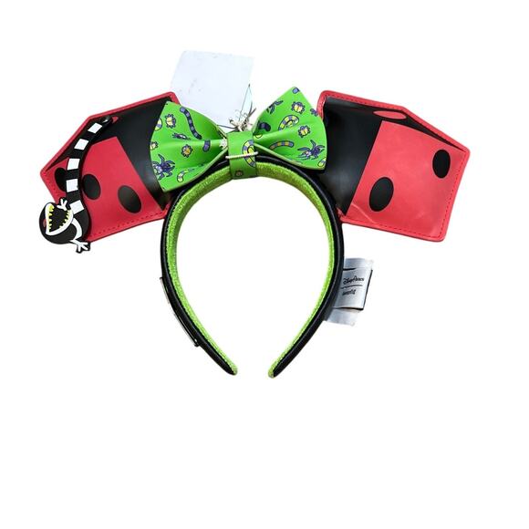 Disney Parks Oogie Boogie Bash 2023 exclusive Minnie Ears New Glow in the Dark - Picture 1 of 5